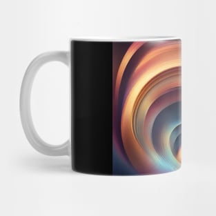Multicolor spiral Mug